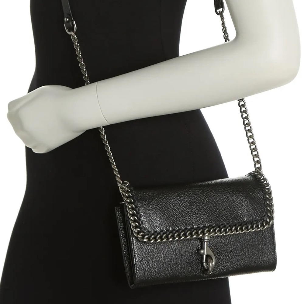 Rebecca Minkoff Edie Leather Wallet-On-Chain